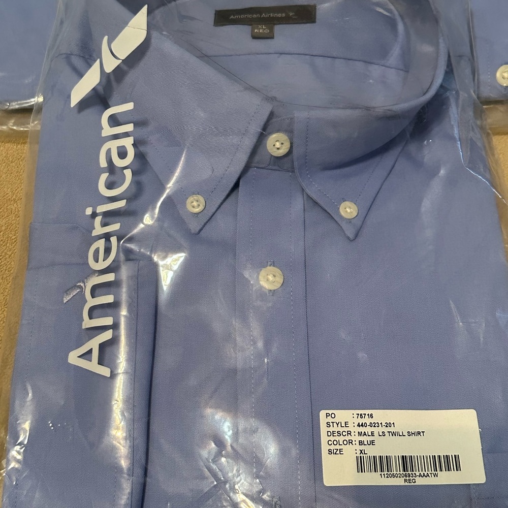 Authentic American Airlines dress/work shirts.